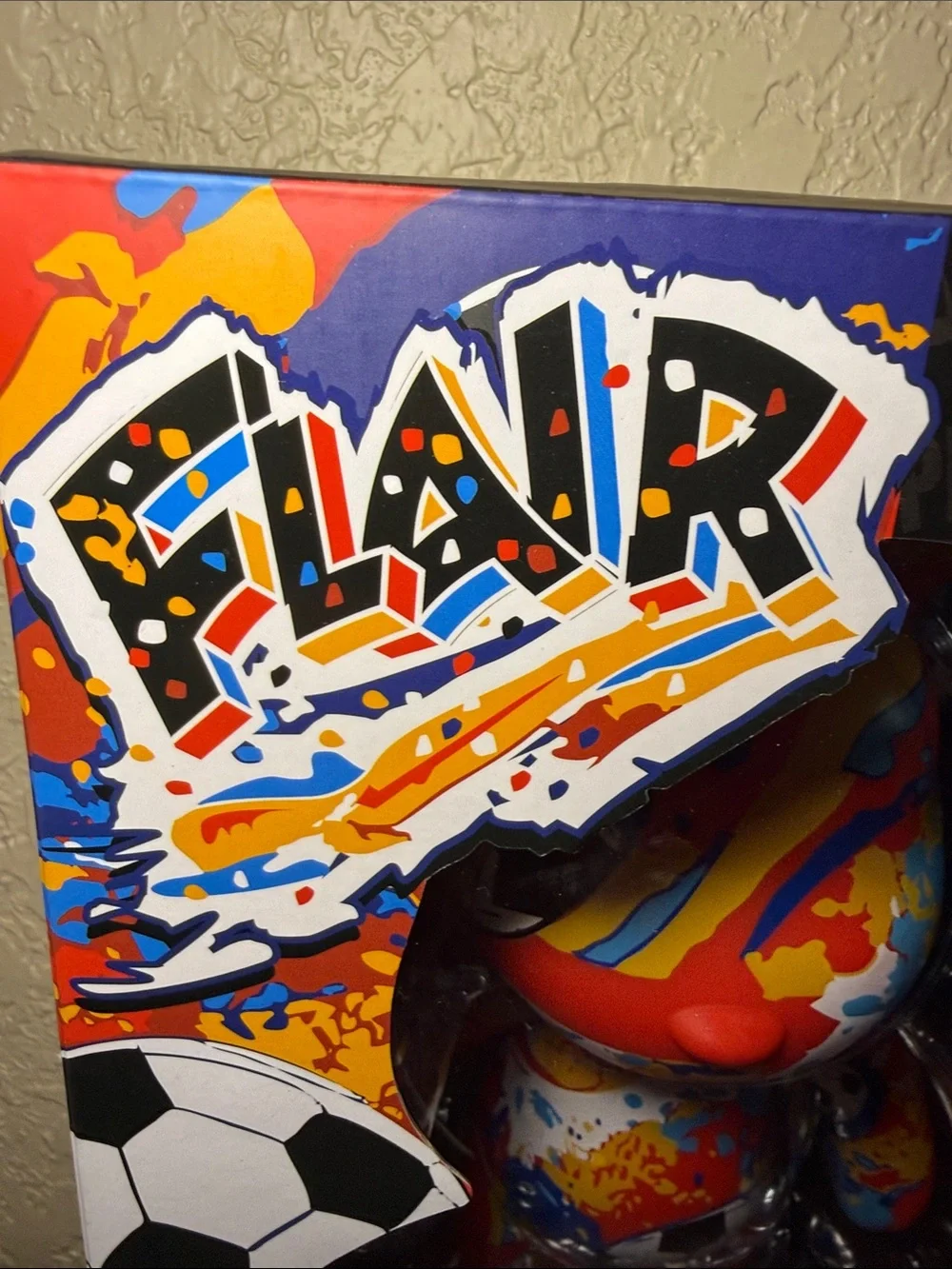 NEW! Kuma Paw 9.5” World Cup Soccer Edition Bear LOT of 3 Clutch Flair & Striker